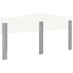 Tête de lit Gris Sonoma Bois d'ingénierie 627195627195
