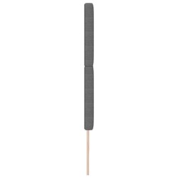 Tête de lit Gris clair 200 cm Tissu en velours côtelé 627197627197