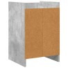 Tables de chevet 2 pcs Gris béton 40 x 36 x 60 cm 627199627199