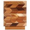 Table de chevet 40 x 30 x 50 cm Bois de récupération massif 627201627201
