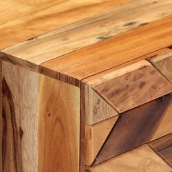 Table de chevet 40 x 30 x 50 cm Bois de récupération massif 627201627201