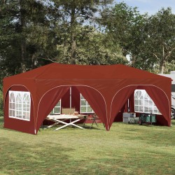 Tente de fête pop-up 575 x 288 x 245 cm Terre cuite 627202627202