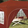 Tente de fête pop-up 575 x 288 x 245 cm Terre cuite 627202627202