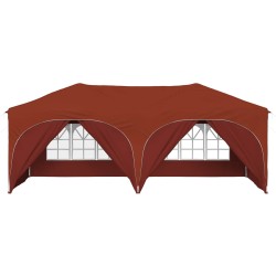 Tente de fête pop-up 575 x 288 x 245 cm Terre cuite 627202627202