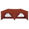 Tente de fête pop-up 575 x 288 x 245 cm Terre cuite 627202627202