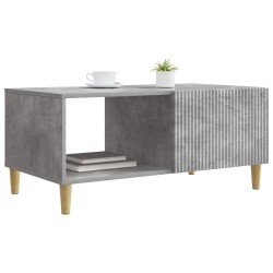 Table basse Gris béton 90 x 50 x 40 cm Bois d'ingénierie 627203627203
