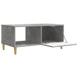 Table basse Gris béton 90 x 50 x 40 cm Bois d'ingénierie 627203627203