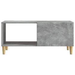 Table basse Gris béton 90 x 50 x 40 cm Bois d'ingénierie 627203627203
