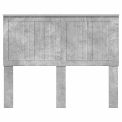 Tête de lit Gris béton 120 cm Bois d'ingénierie 627204627204