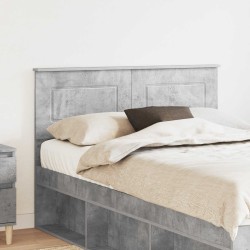Tête de lit Gris béton Bois d'ingénierie 627206627206