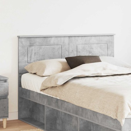 Tête de lit Gris béton Bois d'ingénierie 627206627206