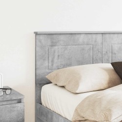 Tête de lit Gris béton Bois d'ingénierie 627206627206