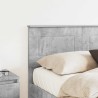 Tête de lit Gris béton Bois d'ingénierie 627206627206