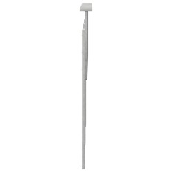 Tête de lit Gris béton Bois d'ingénierie 627206627206