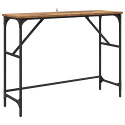 Table console Bois ancien 100 x 32 x 75 cm Bois d'ingénierie 627208627208