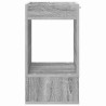 Table d'appoint Gris Sonoma 30 x 30 x 56 cm Bois d'ingénierie 627209627209