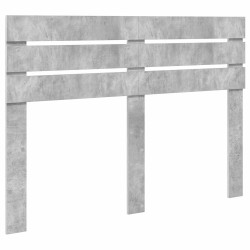 Tête de lit Gris béton Bois d'ingénierie 627210627210