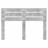 Tête de lit Gris béton Bois d'ingénierie 627210627210