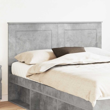Tête de lit Gris Béton 100 cm Bois d’ingénierie 627213627213