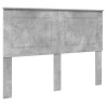 Tête de lit Gris Béton 100 cm Bois d’ingénierie 627213627213