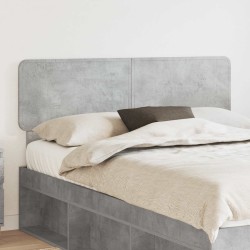 Tête de lit Gris béton Bois d'ingénierie 627215627215