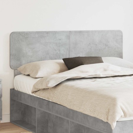 Tête de lit Gris béton Bois d'ingénierie 627215627215