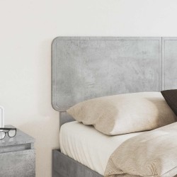 Tête de lit Gris béton Bois d'ingénierie 627215627215