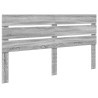Tête de lit Gris Sonoma Bois d'ingénierie 627221627221