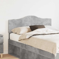 Tête de lit Gris béton Bois d'ingénierie 627223627223