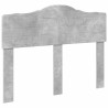 Tête de lit Gris béton Bois d'ingénierie 627223627223