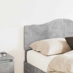 Tête de lit Gris béton Bois d'ingénierie 627223627223