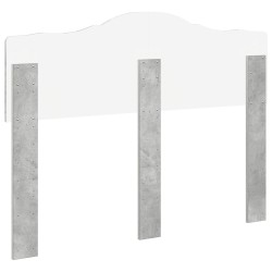 Tête de lit Gris béton Bois d'ingénierie 627223627223