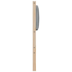 Tête de lit capitonnée Marron 150 cm Pin massif 627234627234