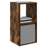 Table de chevet Chêne fumé 35 x 32 x 68,5 cm Bois d'ingénierie 627235627235