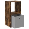 Table de chevet Chêne fumé 35 x 32 x 68,5 cm Bois d'ingénierie 627235627235