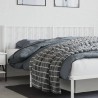  Tête de lit métal blanc 193 cm 