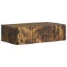 Table d'appoint murale Chêne fumé 59 x 34,5 x 17 cm 627238627238