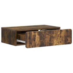 Table d'appoint murale Chêne fumé 59 x 34,5 x 17 cm 627238627238