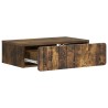 Table d'appoint murale Chêne fumé 59 x 34,5 x 17 cm 627238627238