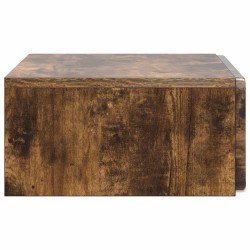 Table d'appoint murale Chêne fumé 59 x 34,5 x 17 cm 627238627238