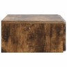Table d'appoint murale Chêne fumé 59 x 34,5 x 17 cm 627238627238