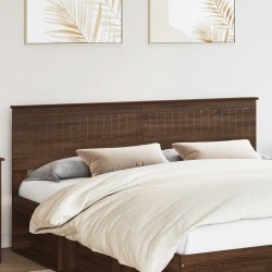 Tête de lit Chêne brun Bois d'ingénierie 627239627239