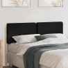 Tête de lit capitonnée Marron et Noir 150 cm Pin massif 627240627240