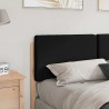 Tête de lit capitonnée Marron et Noir 150 cm Pin massif 627240627240