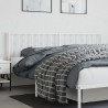  Tête de lit métal blanc 193 cm 