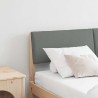 Tête de lit capitonnée Gris foncé Pin massif 627243627243