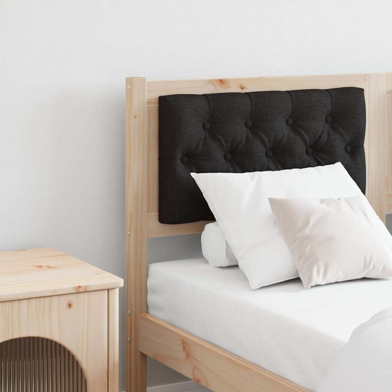 Tête de lit Autre Marron et noir 150 cm Bois massif en pin 627244627244