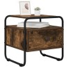 Table de chevet 2 pc Chêne fumé Bois d'ingénierie 627245627245
