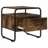 Table de chevet 2 pc Chêne fumé Bois d'ingénierie 627245627245