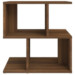 Table de chevet Chêne marron 50x30x51,5 cm Bois d'ingénierie 627247627247